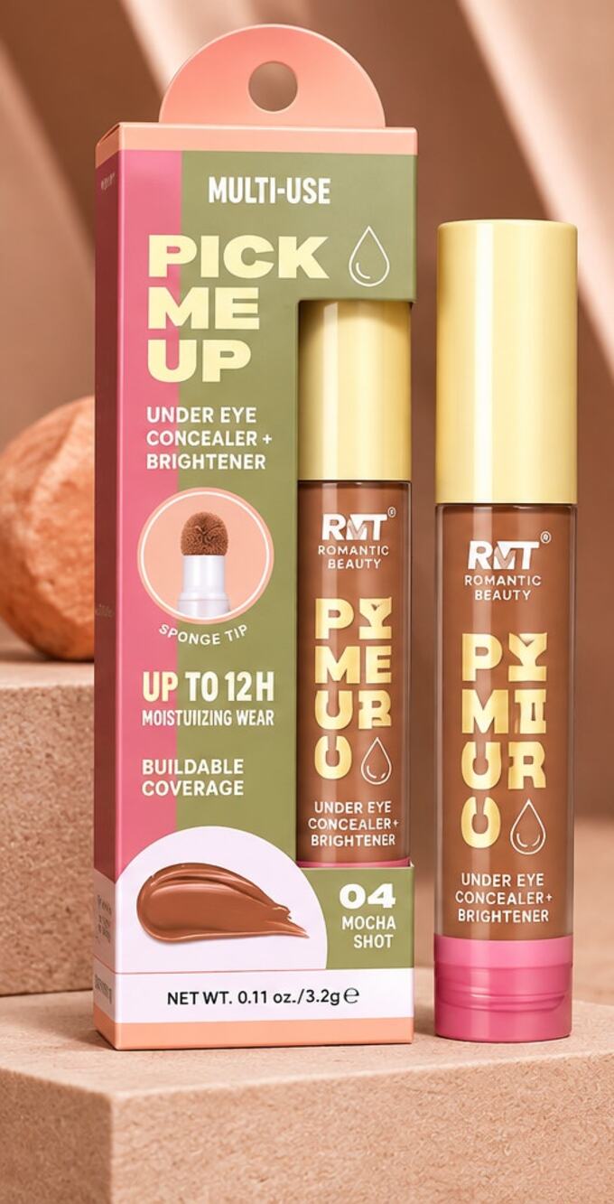 Romantic Beauty Pick Me Up Concealer Brightener 04 Mocha Shot 0.11 oz